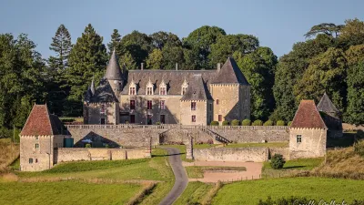 Chateau des Feugerets ©Eden drone Normandie