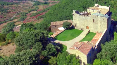 Visitez le Château de Dio, dans l'Hérault, avec le Pass Patrimoine. ©Fleutiaux Bertrand 